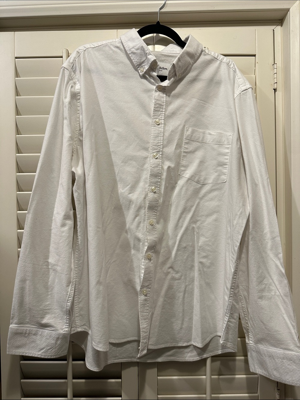 Goodfellow & Co White Oxford Button-Down Shirt